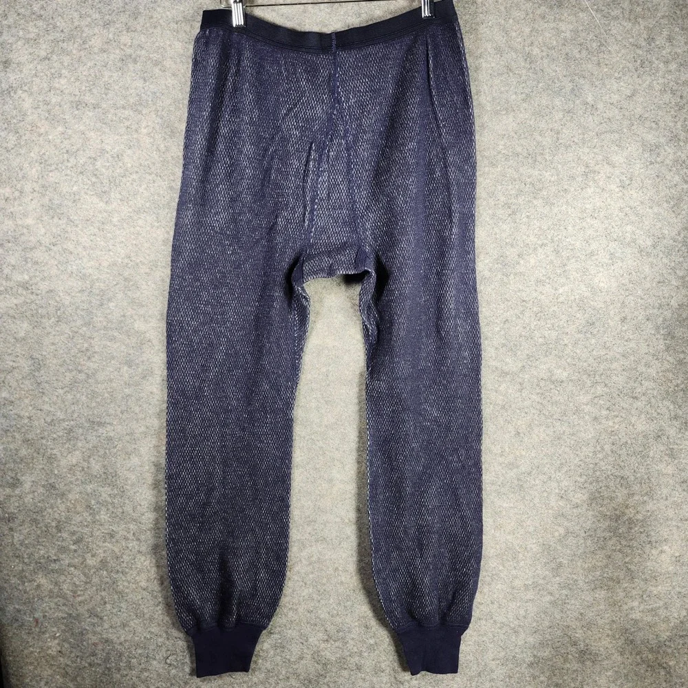 Morgan Performance Men Thermal Pants Navy Blue Long John Base Layer XL 42-44 New